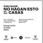 <strong>Este sábado 21 de septiembre, en el Museo Pompeo Boggio, se presentará la muestra “Por favor no hagan esto en sus casas”</strong>