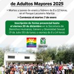 Está abierta la inscripción para la Colonia de Verano Municipal para adultos mayores 2025